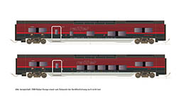 095-H25403 - N - Railjet DANI Set 2, 2-tlg. ÖBB, Ep.VI